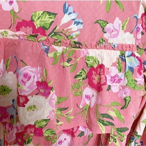 NWT Matilda Jane Girl Always Blooming Floral Pink Top Blouse - Picture 7 of 8